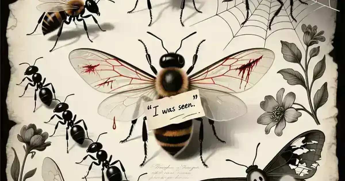 insect metaphor for shame