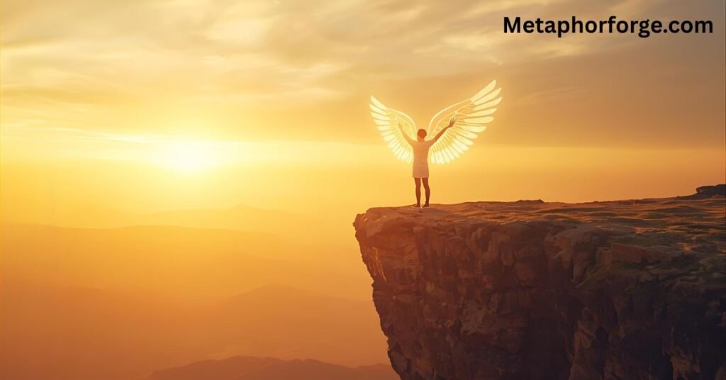 High flying metaphor for independence