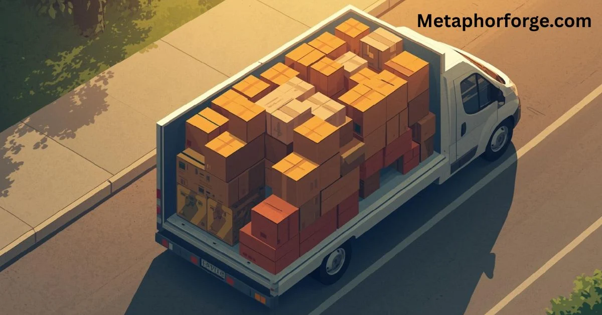 Metaphor for fitting items into a moving van