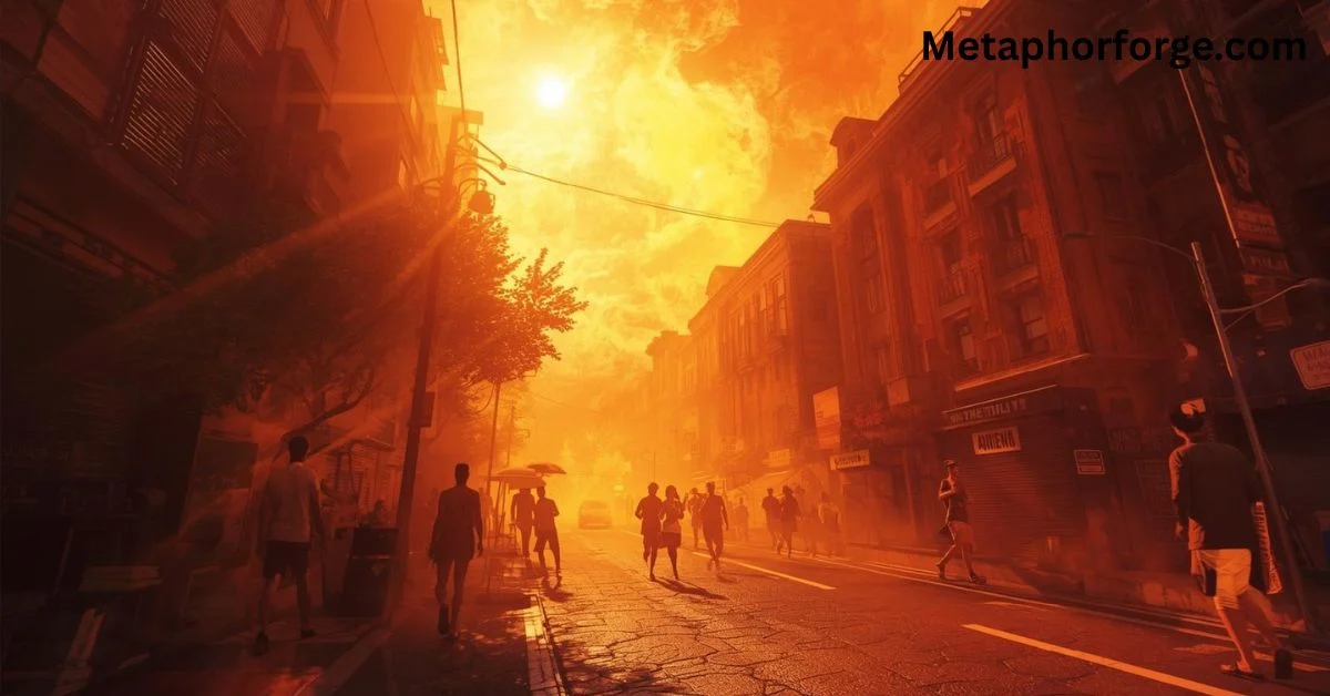 Metaphor For Hot Weather