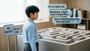 Idioms for impossible situations with examples for students and ESL learners