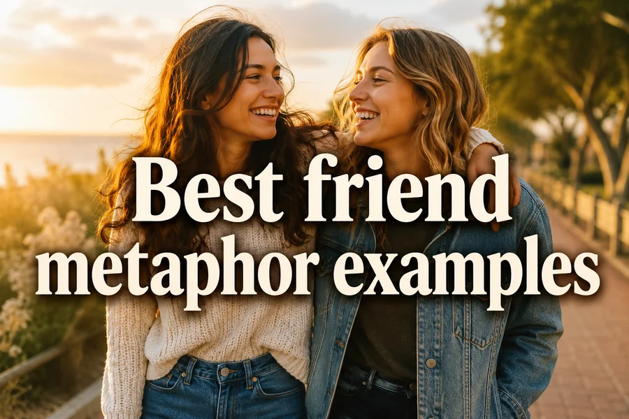 Best Friend Metaphor Examples