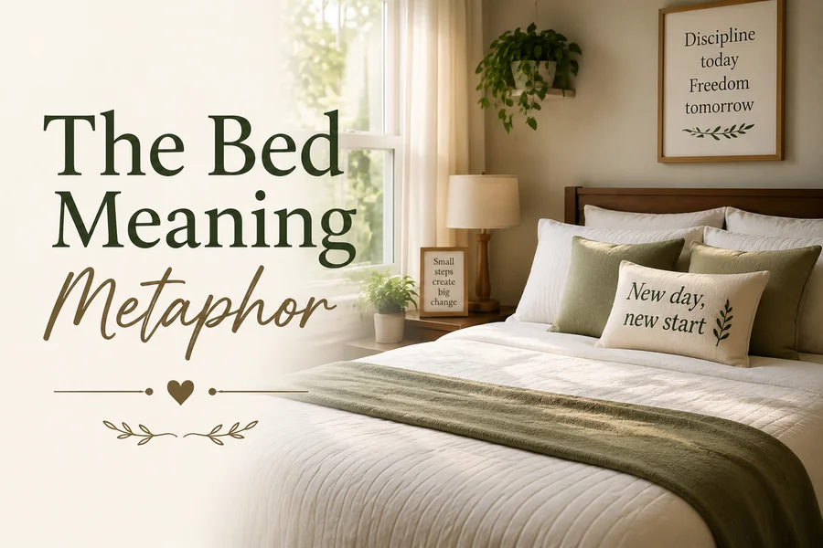 Making The Bed Meaning Metaphor